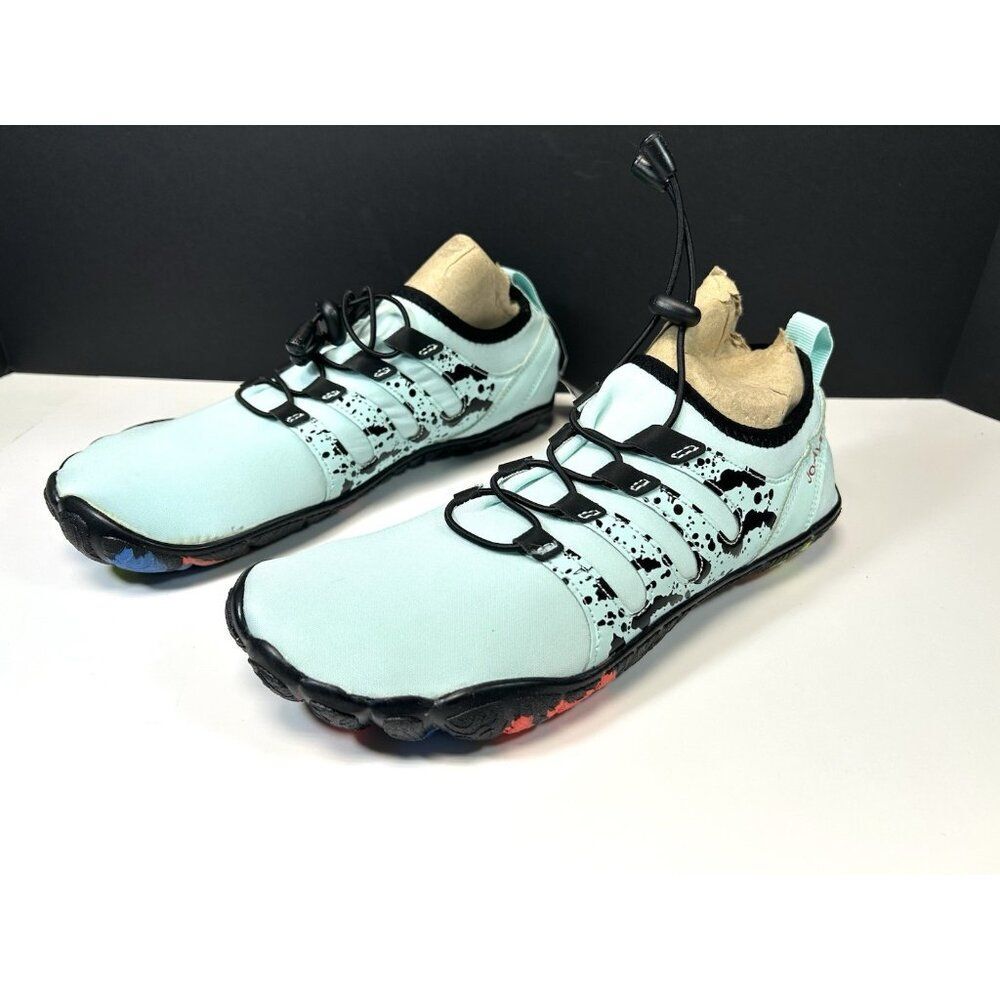 Josaywin Water Shoes Men's Size 7.5 M, Aqua/Black Barefoot Quick-Dry Aqua Socks